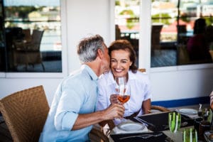 Lifestyle, culinary experience, partner, couple, glass of wine